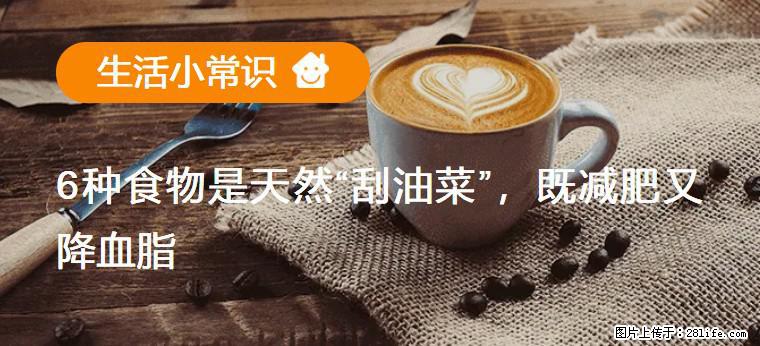 【生活小常识】6种食物是天然“刮油菜”，既减肥又降血脂 - 厦门生活资讯 - 厦门28生活网 xm.28life.net